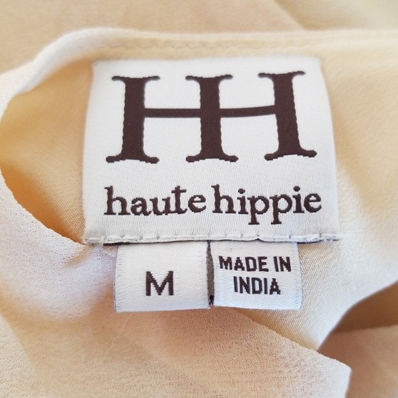 Haute Hippie beaded low back halter top - Picture 5 of 6